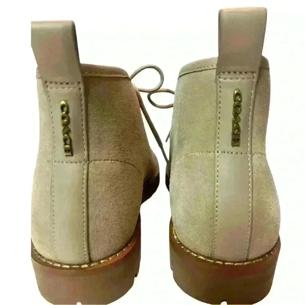Coach Men’s Desert Boots/ Chukka Boots. New No Tags / No Box.  Men’s size 7D.